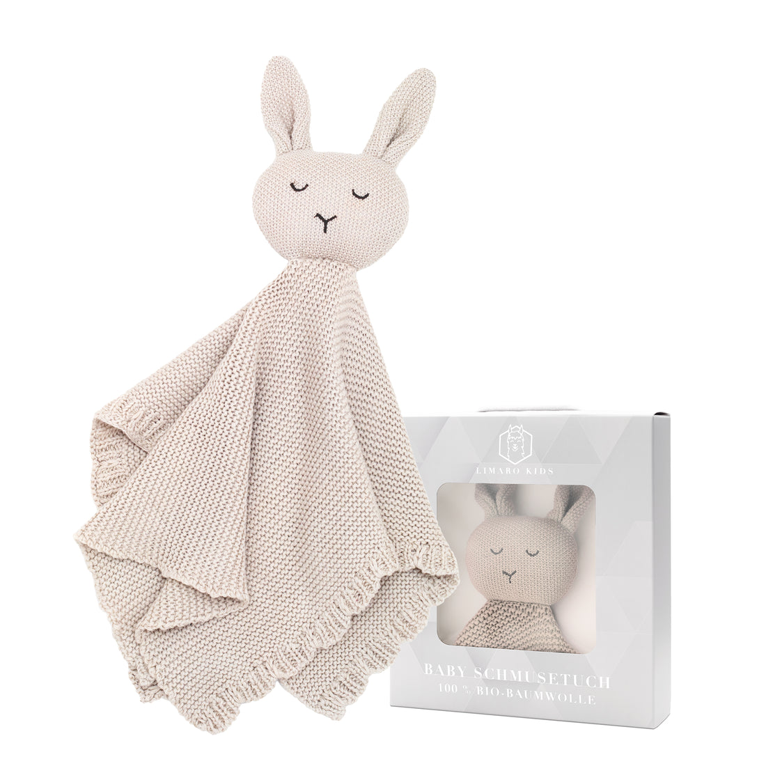 Schmusetuch aus 100 % Bio-Baumwolle